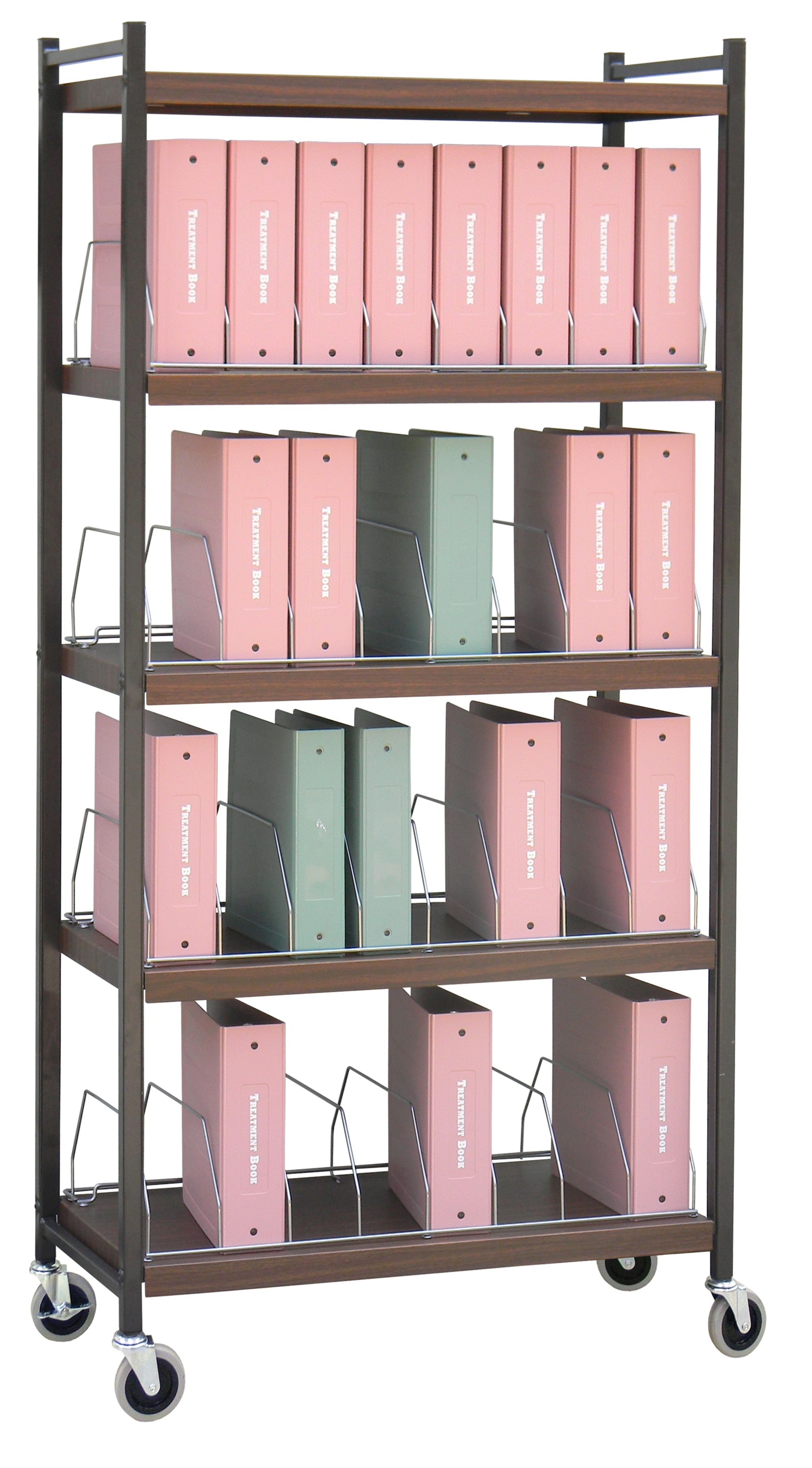 Vertical Storage Chart Rack (Locking Options) - Omnimed