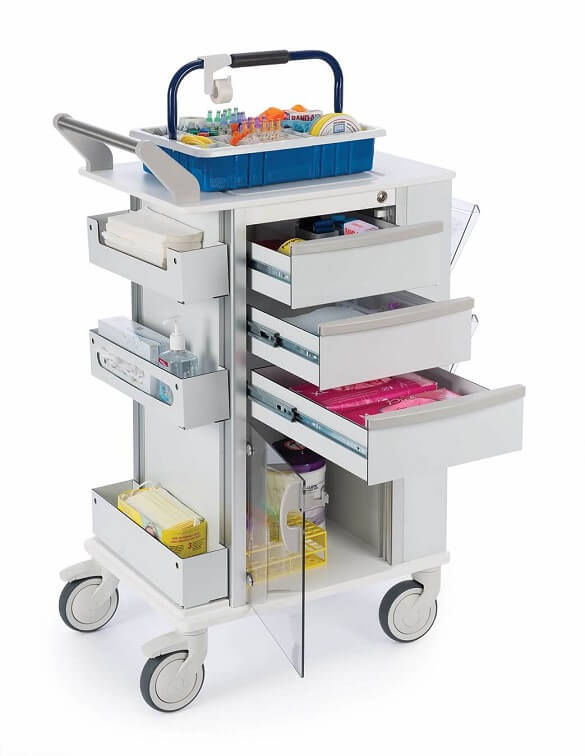 Built to Order Custom ​Phlebotomy carts