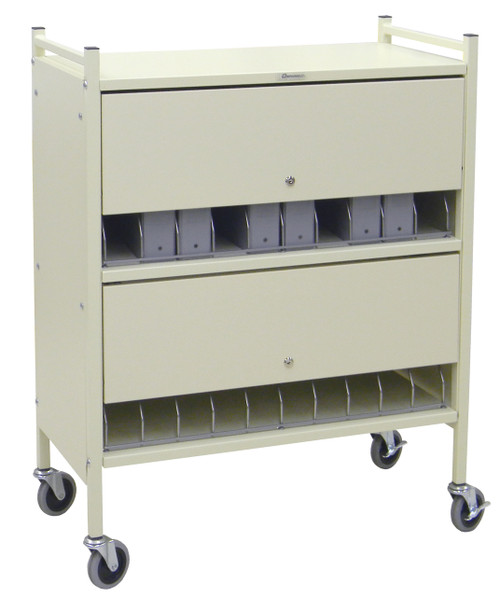 Economy Privacy Chart Racks (8-40 Capacity) - Omnimed