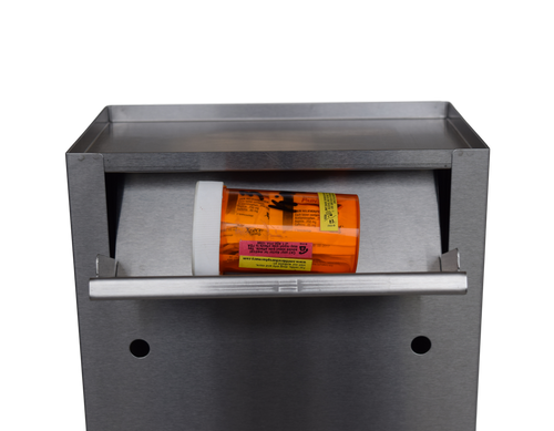 Omnimed Acrylic Small Refrigerator Lock Box - Keyed Differently