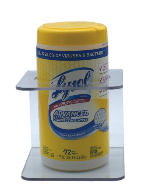 Wall Mount Wipe Dispenser for Clorox Wipes Regular & Other Large Container Wipes