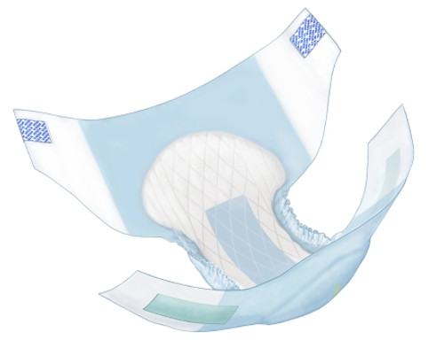 Unisex Adult Incontinence Brief Wings* Ultra X-Large Disposable Heavy Absorbency (BG) 63075A