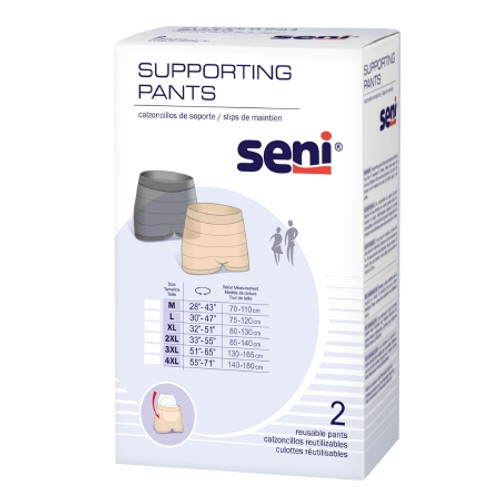 Seni Knit Pant Unisex Polyester / Elastane X-Large Pull On Reusable (CS)