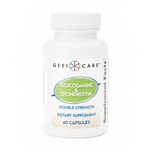 Joint Health Supplement Geri-Care? Glucosamine / Chondroitin 500 mg - 400 mg Strength Capsule 60 per Box (CS)