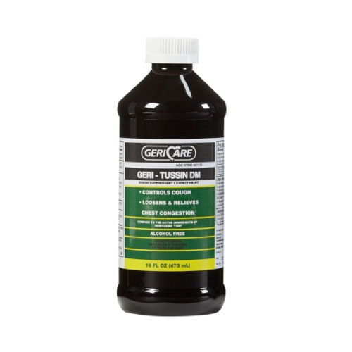 Cold and Cough Relief Geri-Care? 100 mg - 10 mg / 5 mL Strength Syrup 16 oz. (BT)