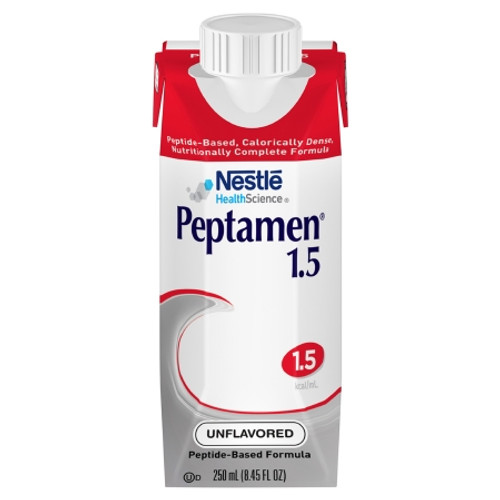 Oral Supplement Peptamen? 1.5 Unflavored Liquid 250 mL Carton (CS)