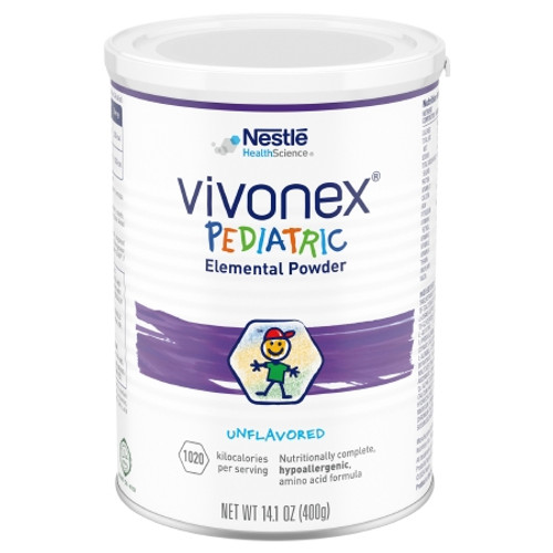 Pediatric Oral Supplement Vivonex? Pediatric Unflavored 400 Gram Can Powder Amino Acid (CS)