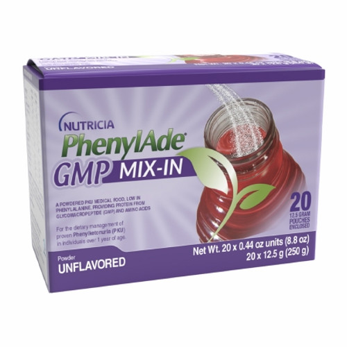 Oral Supplement PhenylAde? GMP Mix-In Unflavored Powder 12.5 Gram Individual Packet (EA)