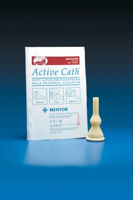 Male External Catheter Freedom Cath? Self-Adhesive Strip Latex Small (BX)