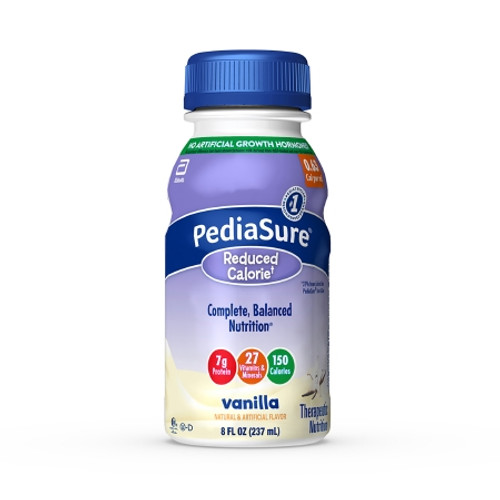 Pediatric Oral Supplement PediaSure? Reduced Calorie Vanilla Flavor 8 oz. Bottle Liquid (EA)