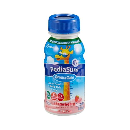 Pediatric Oral Supplement PediaSure? Grow  Gain Shake Strawberry Flavor 8 oz. Bottle Liquid Calories (EA)