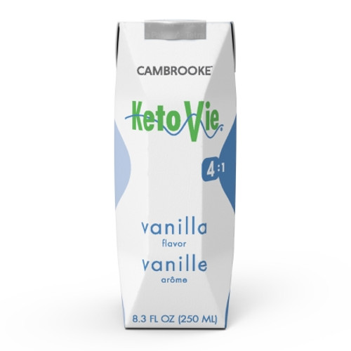 Oral Supplement KetoVie? 4:1 Vanilla Flavor Liquid 8.3 oz. Carton (EA)
