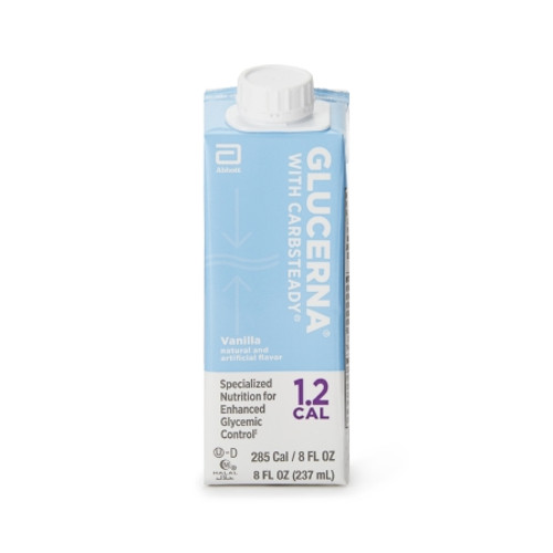 Oral Supplement Glucerna? 1.2 Cal Vanilla Flavor Liquid 8 oz. Reclosable Carton (CS)