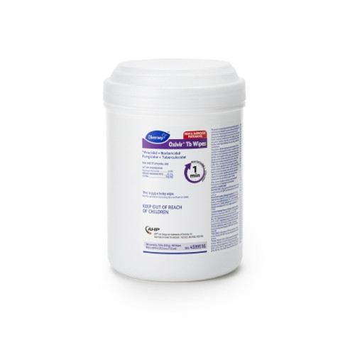 Surface Disinfectant Cleaner Diversey* Oxivir? Tb Premoistened Hydrogen Peroxide Based Manual Pull Wipe 160 Count Canister Unscented NonSterile (CS) DVO4599516