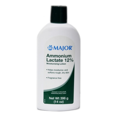 Hand and Body Moisturizer Major Ammonium Lactate 14 oz. Bottle Unscented Lotion (EA)