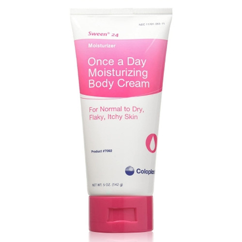 Hand and Body Moisturizer Sween? 24 5 oz. Tube Unscented Cream CHG Compatible (CS)
