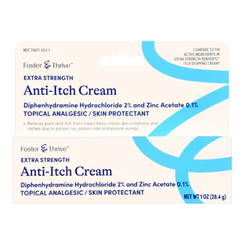 Itch Relief Foster  Thrive* 2% - 0.1% Strength Cream 1 oz. Tube (EA)