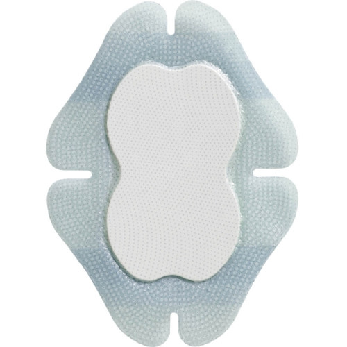 Foam Dressing Biatain? Silicone 5-1/2 X 7-3/5 Inch With Border Film Backing Silicone Adhesive Multishape Sterile (BX)
