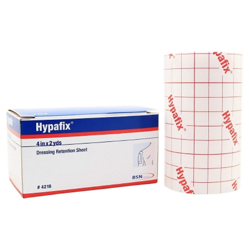 Dressing Retention Tape with Liner Hypafix? White 4 Inch X 2 Yard Nonwoven Polyester NonSterile (CS)