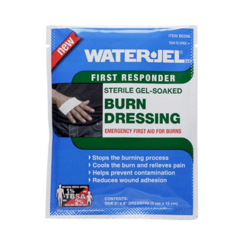 Hydrogel Burn Dressing Water-Jel? First Responder Sheet 2 X 6 Inch Sterile (EA)