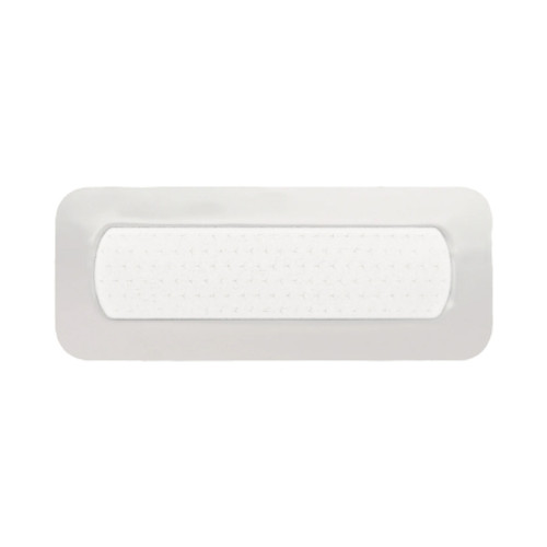 Foam Dressing Mepilex? Border Post-Op 4 X 8 Inch With Border Film Backing Silicone Adhesive Rectangle Sterile (CS)