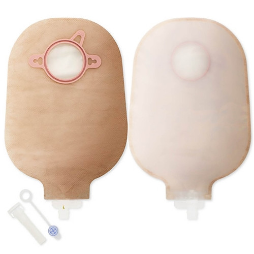 Urostomy Pouch New Image* Two-Piece System 9 Inch Length, Maxi 2-1/4 Inch Stoma Drainable (BX)