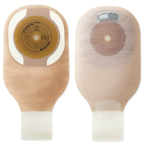 Ostomy Pouch Premier* One-Piece System 12 Inch Length Flat, Trim to Fit Up to 2-1/2 Inch Stoma Drainable (BX) 8371