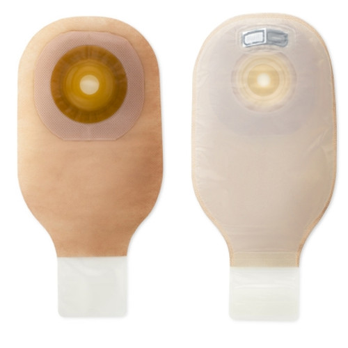 Ostomy Pouch Premier* One-Piece System 12 Inch Length Convex, Pre-Cut 7/8 Inch Stoma Drainable (BX)