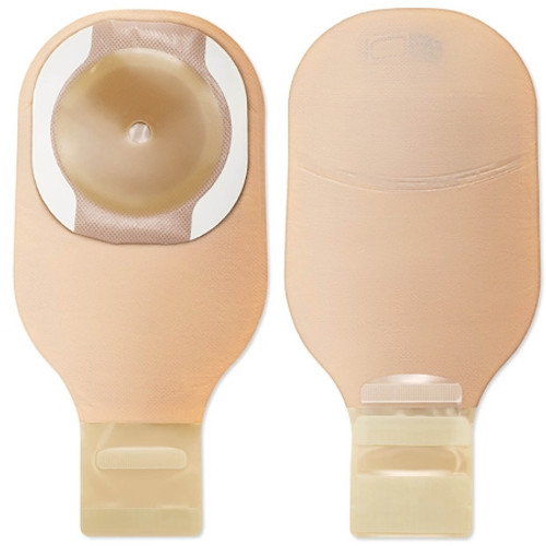 Ostomy Pouch Premier* One-Piece System 12 Inch Length Flat, Trim to Fit Up to 2-1/2 Inch Stoma Drainable (BX) 8931