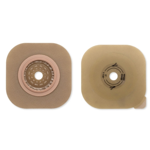 Ostomy Barrier CeraPlus* New Image* Trim to Fit, Extended Wear Without Tape 57 mm Flange Red Code Up to 1-3/4 Inch Opening (BX)
