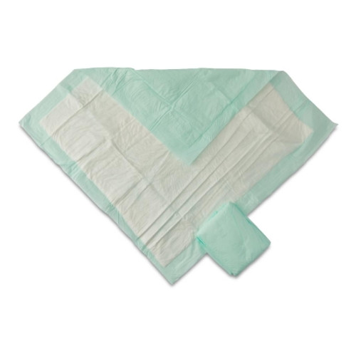 Disposable Underpad 30 X 30 Inch Fluff / Polymer Heavy Absorbency (BG)