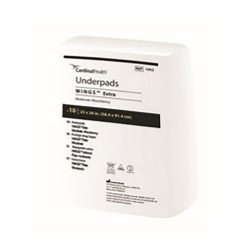 Disposable Underpad Simplicity* Basic 23 X 36 Inch Fluff Light Absorbency (BG)