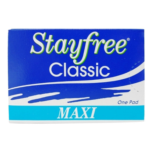 Feminine Pad Stayfree?Classic Maxi Regular Absorbency (CS)
