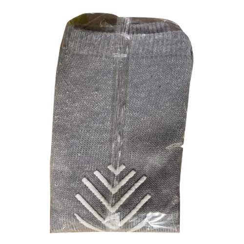 Slipper Socks Welmed Unisex Adult X-Large Single Tread Single Patient Use Gray (CS)