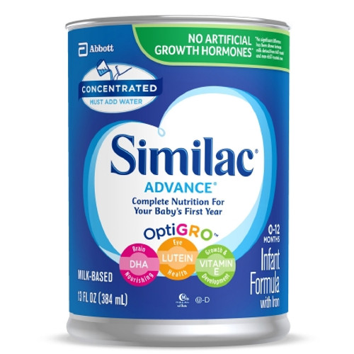Infant Formula Similac? Advance? Unflavored 13 oz. Can Concentrate Iron (CT)