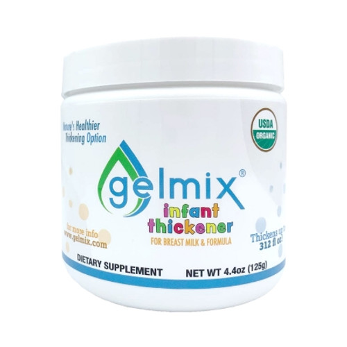 Infant Formula and Breast Milk Thickener Gelmix? 4.4 oz. Jar Unflavored Powder IDDSI Level 1 Slightly Thick (EA)