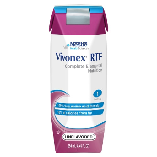 Tube Feeding Formula Vivonex? RTF Unflavored Liquid 250 mL Carton (CS)