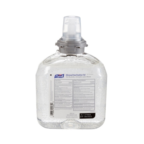 Hand Sanitizer Purell? Advanced 1,200 mL Ethyl Alcohol Gel Dispenser Refill Bottle (EA) 5456-04