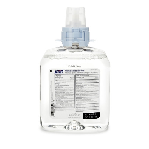 Hand Sanitizer Purell? Advanced 1,200 mL Ethyl Alcohol Foaming Dispenser Refill Bottle (CS)