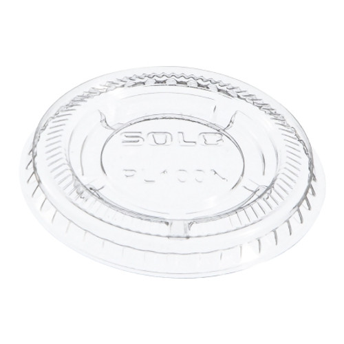 Portion Cup Lid Dart? Solo? Clear Plastic Disposable (CS)