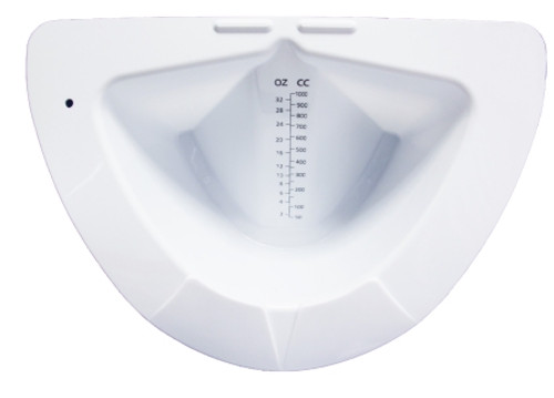 Commode Specimen Collector 1,000 mL (32 oz.) Without Closure Unprinted NonSterile (EA)