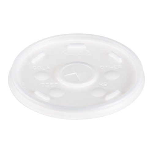 Drinking Cup Lid Dart? Translucent Plastic Disposable (SL)