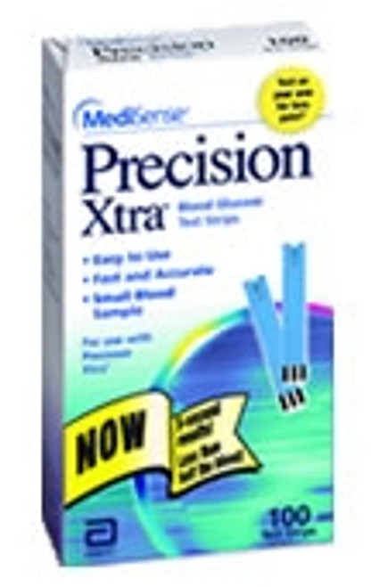 Blood Glucose Test Strips Precision Xtra? 50 Strips per Pack (CS)