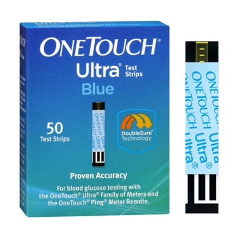 Blood Glucose Test Strips OneTouch? Ultra? 50 Strips per Pack (CS)