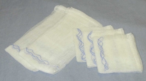 X-Ray Detectable Gauze Sponge McKesson 4 X 8 Inch 10 per Tray Sterile 12-Ply Rectangle (TR)