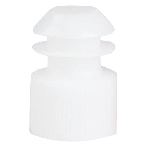 McKesson Tube Closure Polyethylene Flanged Plug Cap White 16 mm For Use with 16 mm Blood Drawing Tubes, Glass Test Tubes, Plastic Culture Tubes NonSterile (CS)