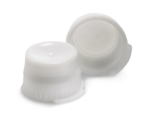 McKesson Tube Closure Polyethylene Snap Cap White 13 mm For Use with 13 mm Blood Drawing Tubes, Glass Test Tubes, Plastic Culture Tubes NonSterile (BG)