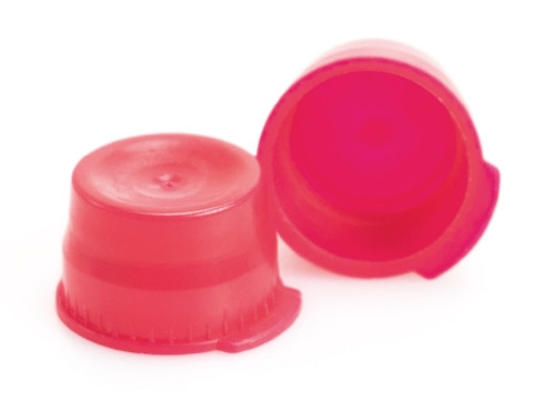 McKesson Tube Closure Polyethylene Snap Cap Red 13 mm For Use with 13 mm Blood Drawing Tubes, Glass Test Tubes, Plastic Culture Tubes NonSterile (BG)