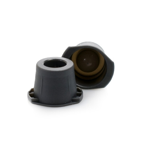 McKesson Tube Closure Polyethylene Snap Cap Gray 12 mm / 13 mm / 16 mm (Universal) For Most 12 / 13 / 16 mm Evacuated Glass Blood Collection Tubes and Plastic Test Tubes NonSterile (BG)
