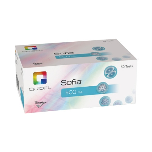 Reproductive Health Test Kit Sofia? hCG FIA hCG Pregnancy Test 50 Tests CLIA Non-Waived (KT)